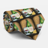 Wijn en kaas voor een eenjarige vrouw uit het Midd Stropdas (Opgerold)