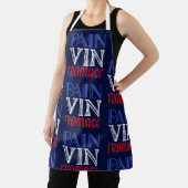 Wijn- en kaasbewaarpartij Pain Vin Fromage Schort (Insitu)