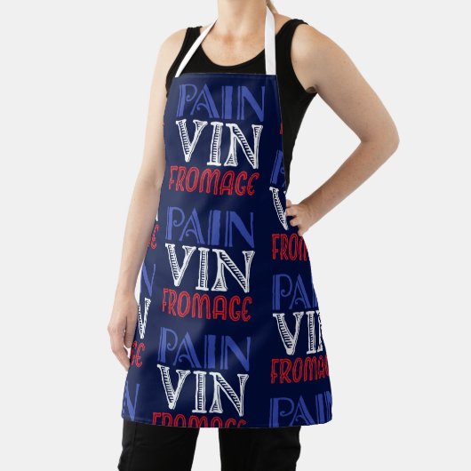 Wijn- en kaasbewaarpartij Pain Vin Fromage Schort (Insitu)