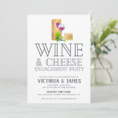 Wijn- en kaasconflict kaart (Staand voorkant)