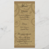 Wijn en Kaasfeest Menu Rack Kaarten (Voorkant)