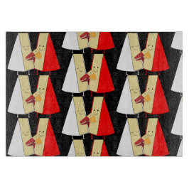 Wijn- en kaasliefhebbers snijplank