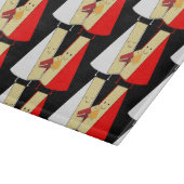 Wijn- en kaasliefhebbers snijplank (Hoek)