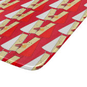 Wijn- en kaasliefhebbers snijplank (Hoek)