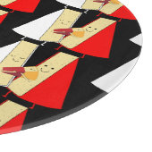 Wijn- en kaasliefhebbers snijplank (Hoek)