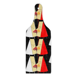 Wijn- en kaasliefhebbers snijplank