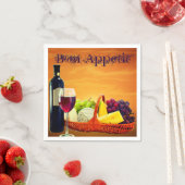 Wijn- en kaaspartij Napkins Servet (Insitu)