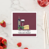 Wijn- en kaaspartij servetten (Insitu)