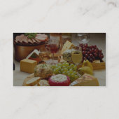 Wijn- en kaaspartij visitekaartje (Achterkant)