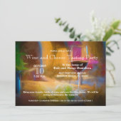 Wijn- en kauwgaas- en kledingpartij kaart (Staand voorkant)