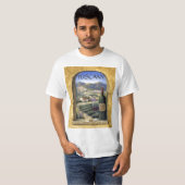Wijn en lavender t-shirt (Voorkant volledig)