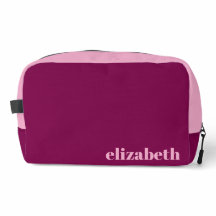 Wijn en licht roze met naam