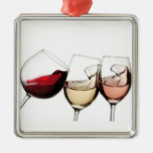 **WIJN EN MEER WIJN** CHRISTMAS ORNAMENT (Voorkant)