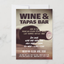 Wijn en Muziek Aangepaste Flyer Uitnodiging