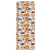 Wijn en pompoenen Waterverf Herfst Wijn Cadeautas (Voorkant)