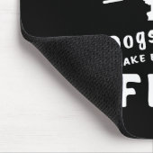 Wijn en puin maken alles goed muismat (Hoek)