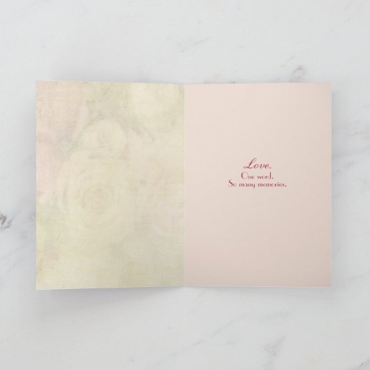 Wijn en Roos 42e Jubileum kaart (Binnen)