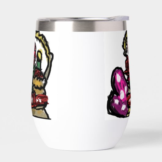 Wijn en roos valentijn (Links)