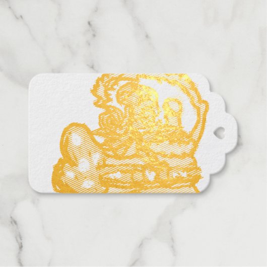 Wijn en roos valentijn cadeaulabels (Voorkant (horizontaal))