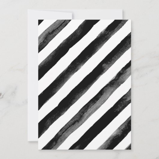 Wijn en sigaret verjaardagsfeestje uitnodigingskaa kaart (Achterkant)