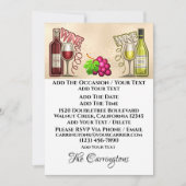 Wijn en Vrienden Kaart (Voorkant)