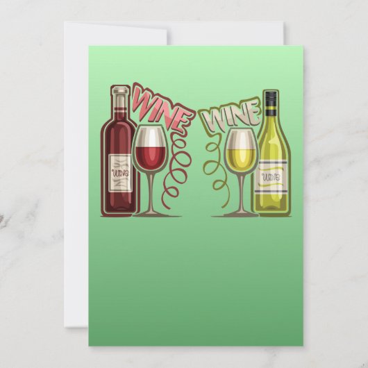 Wijn en Vrienden Kaart (Achterkant)