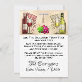 Wijn en vrienden - Zie Achterzijde - Kaart (Voorkant)