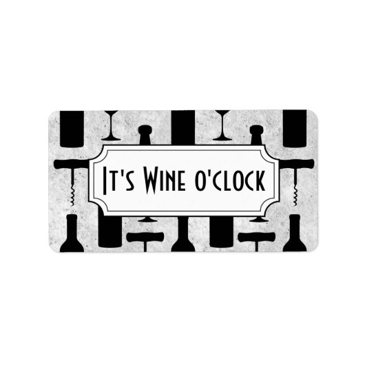 Wijn Etiket (Voorkant)