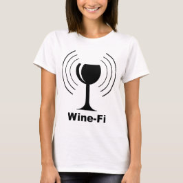 Wijn-Fi Humor T-shirt