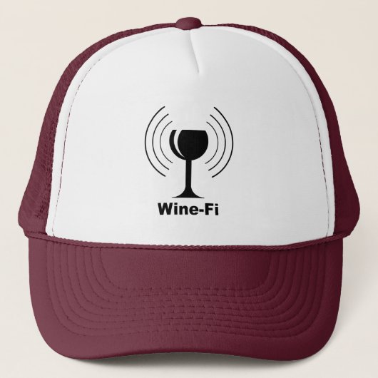 Wijn-Fi Humor Trucker Pet (Voorkant)