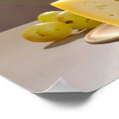 Wijn, Fruit, en Kaas Poster (Hoek)