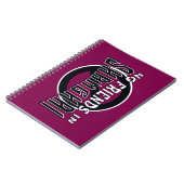 WIJN "Geen vrienden in Shanghai" Spiral Notitieboe Notitieboek (Linkerzijde)