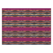 Wijn gestreept tafelkleed (Voorkant (Horizontaal))