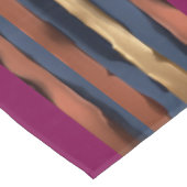 Wijn gestreept tafelkleed (Gekanteld)