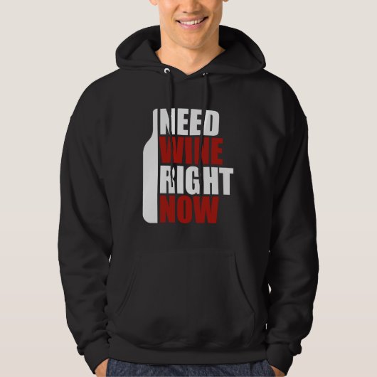 Wijn Gezegde 46 Hoodie (Voorkant)