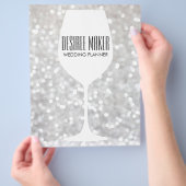 Wijn Glas | Bokeh Flyer (Hand)