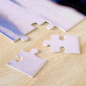 Wijn Glas Geschenk Voor Puzzel Liefhebbers Winter (Zijkant)