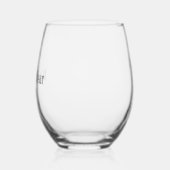 Wijn Glas - Het is Volgend Jaar (Links)