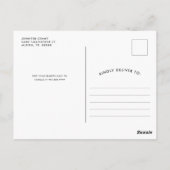 Wijn Glas Humor | Niet-Gelegenheid Feest Bericht Briefkaart (Achterkant)