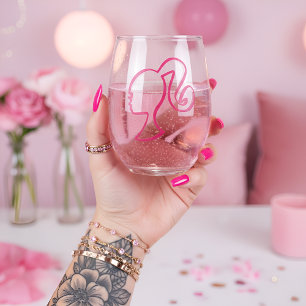 Wijn glas zonder steel voor Barb