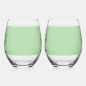 🌳 Wijn Glas Zonder Voet Boom Des Levens🍹 (Rechts)