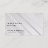 Wijn Glass Logo | Monogram Visitekaartje (Achterkant)