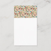 Wijn Glass Logo | Wijnpatroon Visitekaartje (Achterkant)