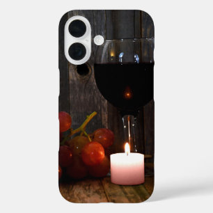wijn gloed iPhone 16 hoesje