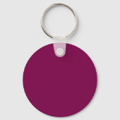 Wijn & Goud Kleuren Professioneel Trendy Modern Sleutelhanger (Achterkant)