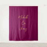 Wijn & Gouden Kleuren Professionele Trendy Modern