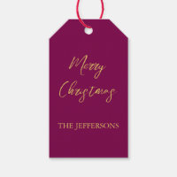 Wijn & Gouden Kleuren Vrolijk Kerstmis