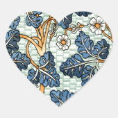  wijn hart sticker (Voorkant)