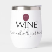 Wijn, het past goed bij goede vrienden (Links)