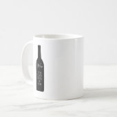 Wijn, hoe de klas drink wordt koffiemok (Voorkant links)